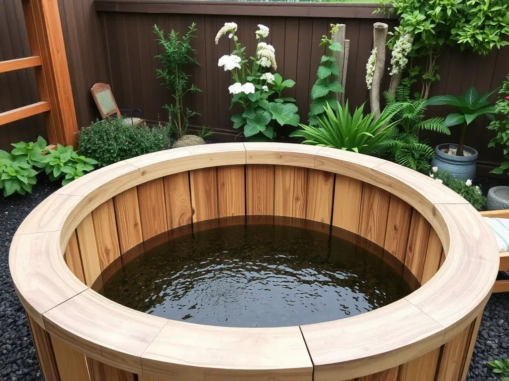 Jak działa piec w balii ogrodowej